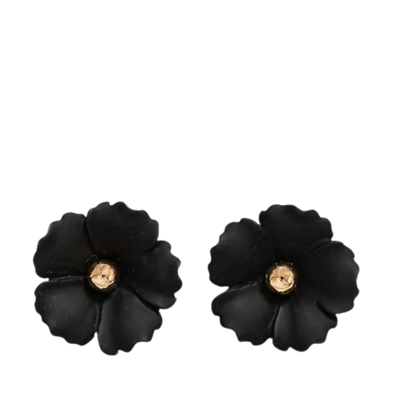 Iris flower - Matt Black