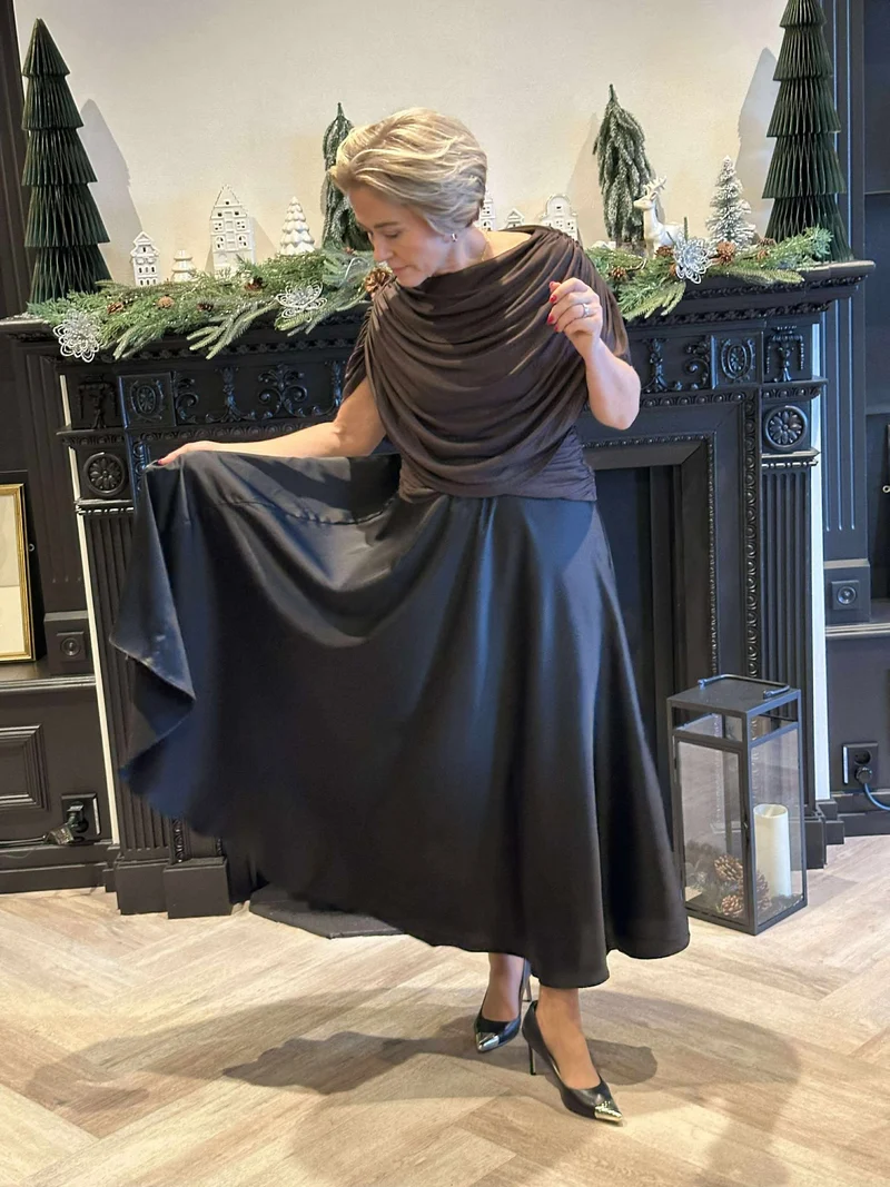 YASPella HW Volume Ankle Skirt