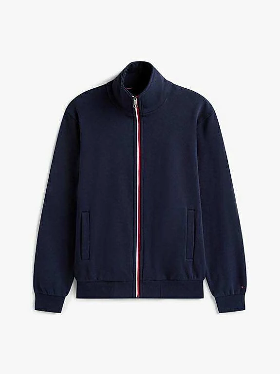 Global Stripe Zip Through