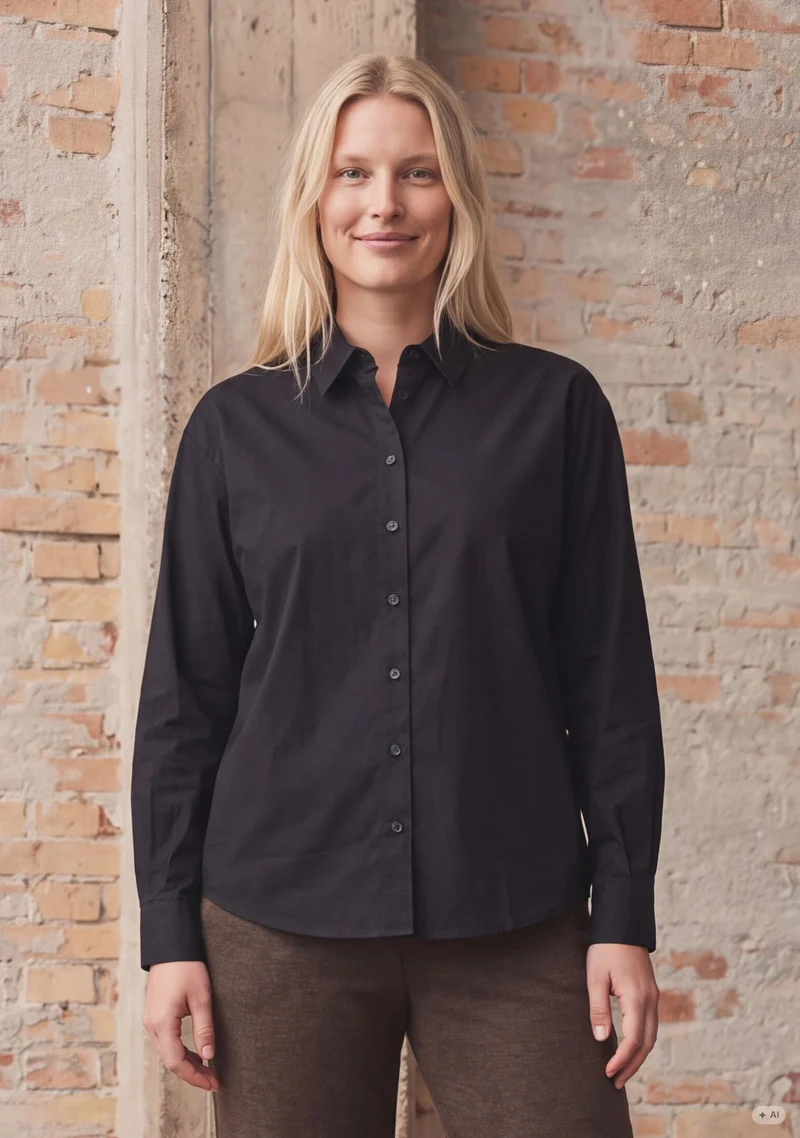Sigga Basic Shirt - Black