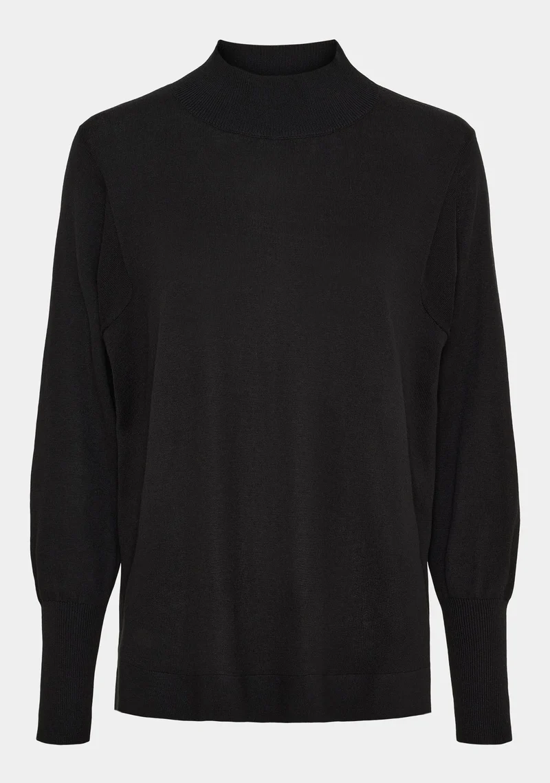 Katinka Knit Pullover - Black