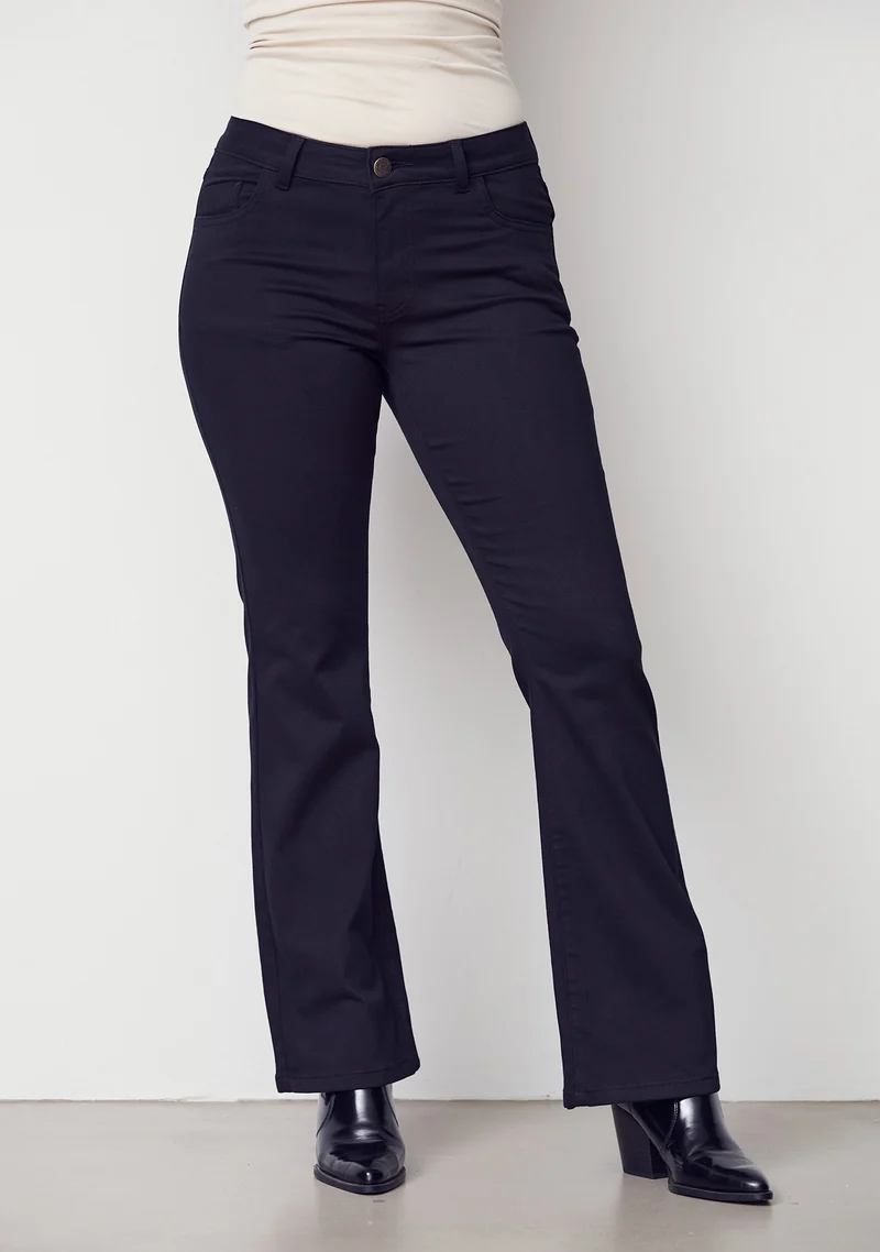 Toscana Flare Pant - Black