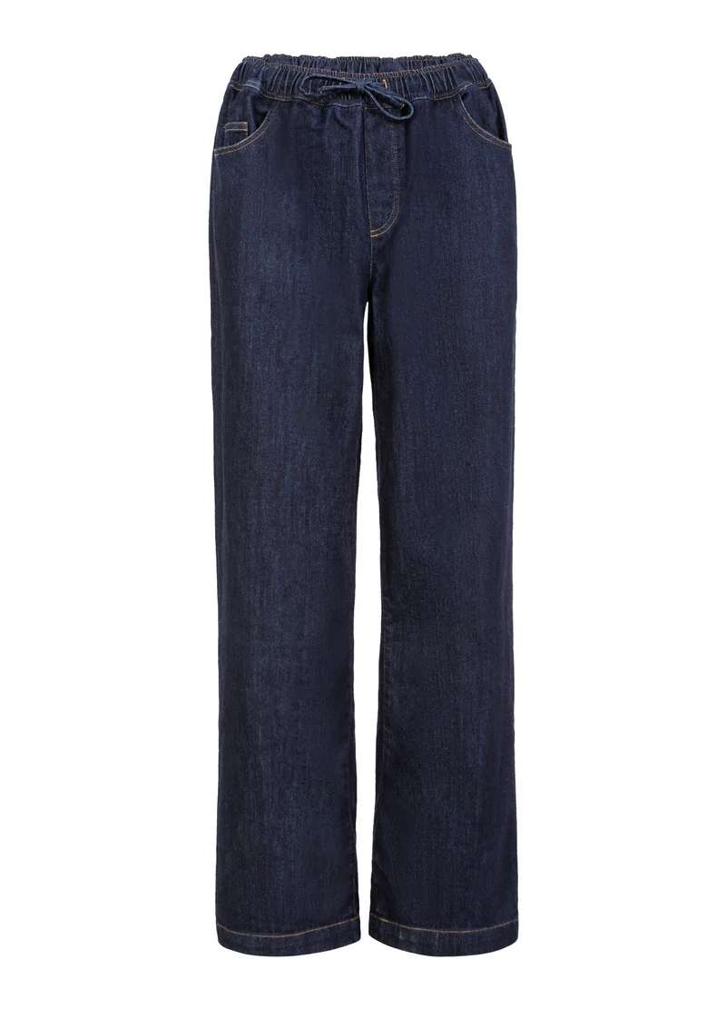 CC HEART KALANI DENIMBYXOR - Dark denim blue