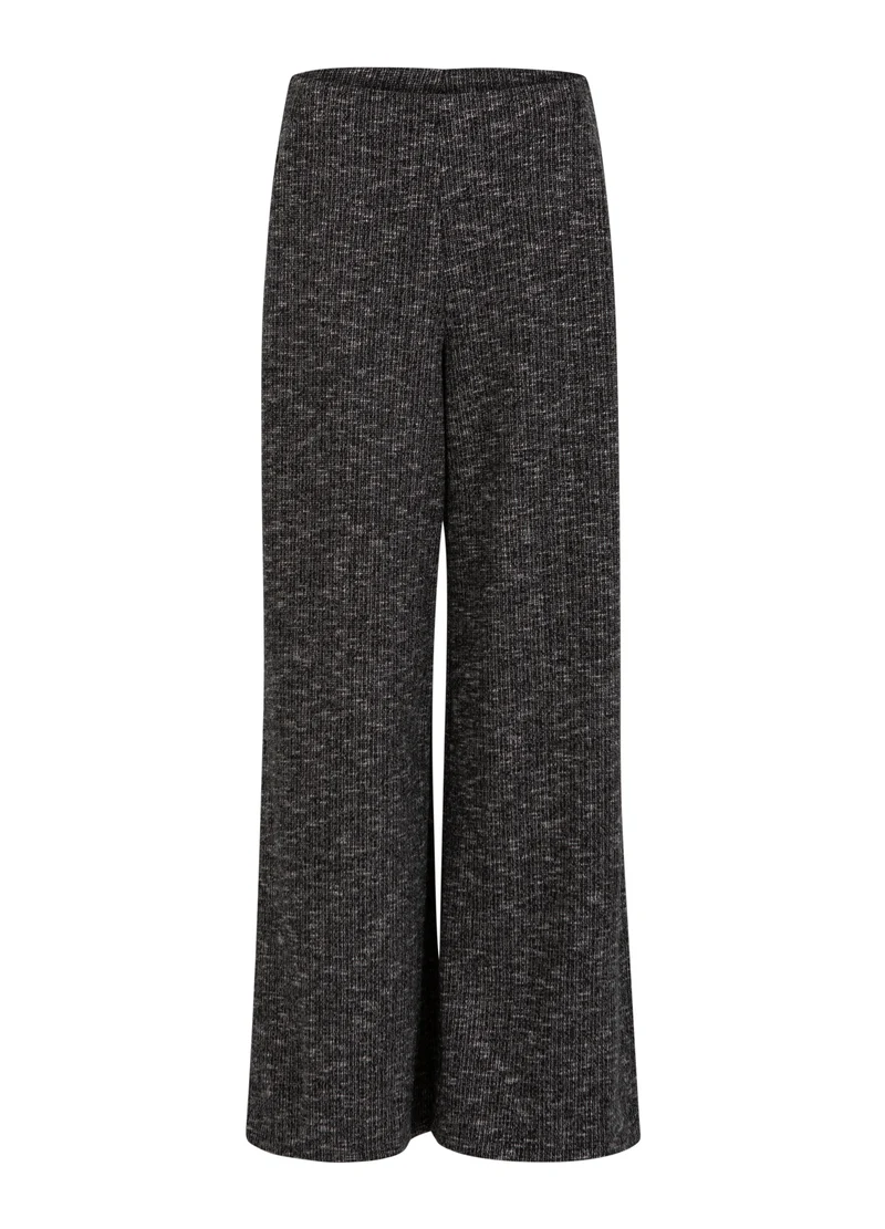 STICKADE BYXOR - Black/grey mix