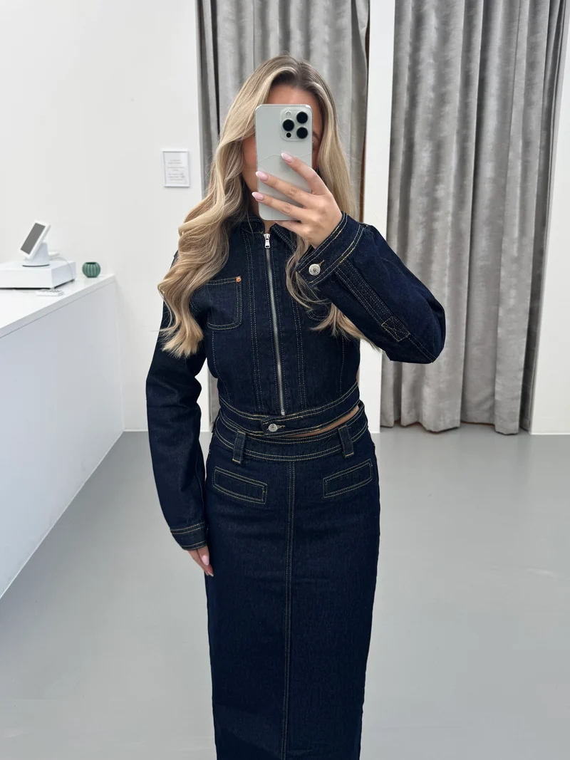 Vega jakke navy