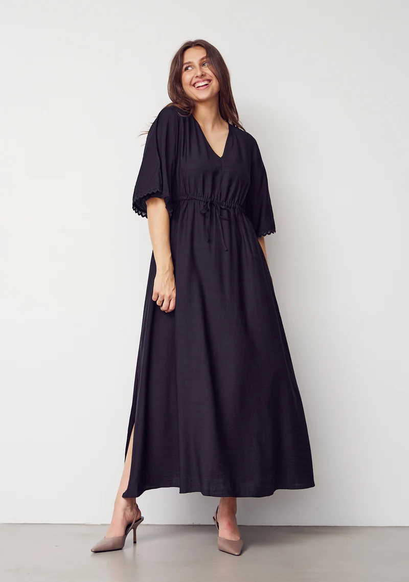 Ane Long Dress - Black