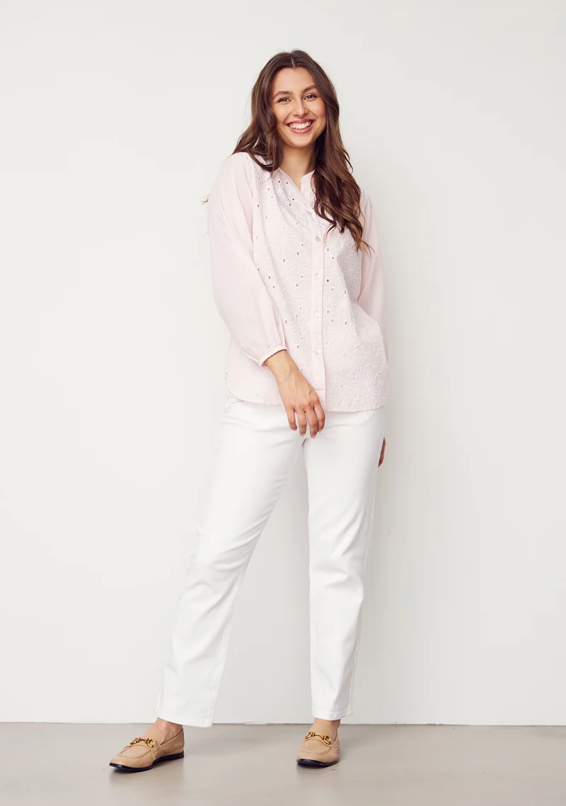 Helma Blouse - Light Rose