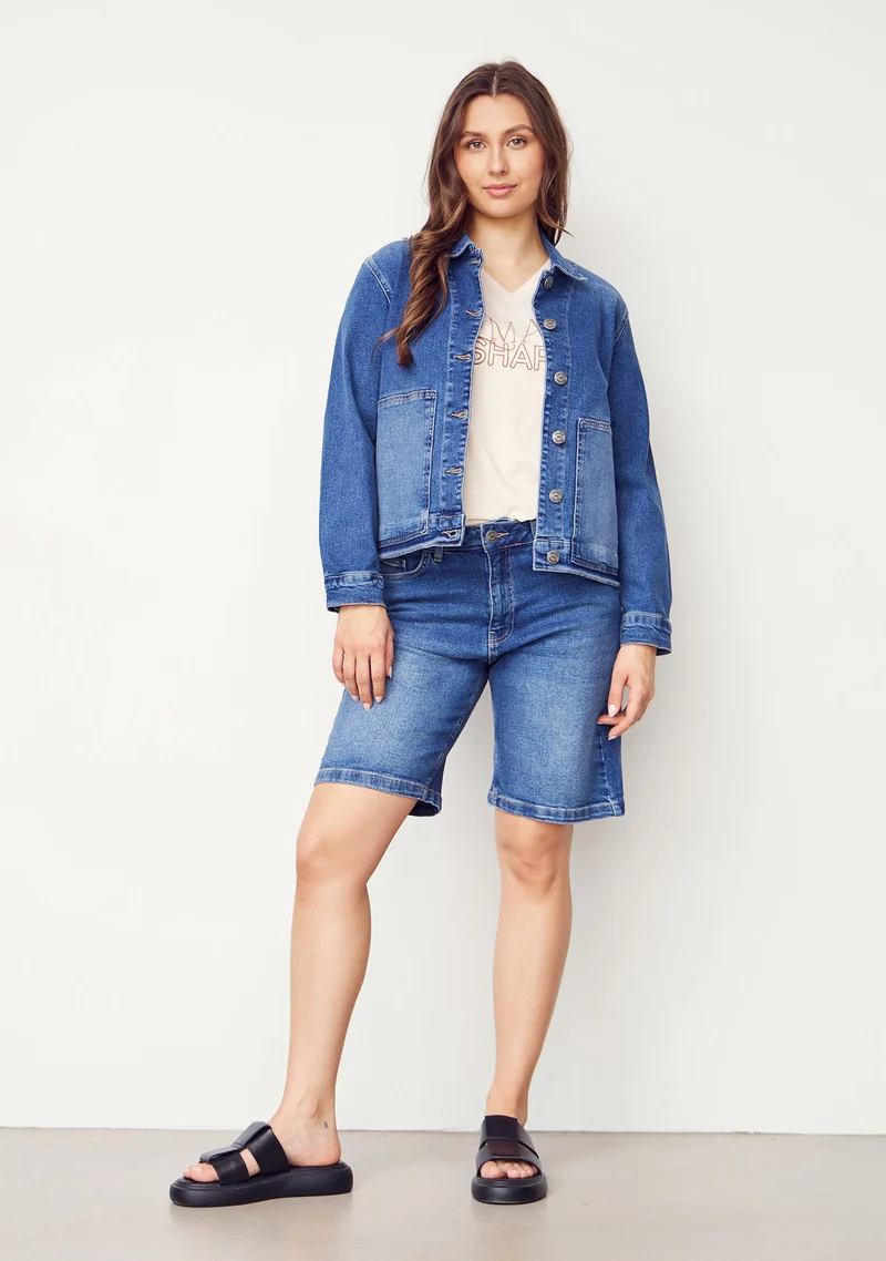 Torino Denim Jacket - Mid Old School