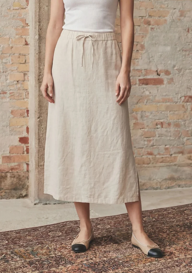 Pearl Skirt - Sand