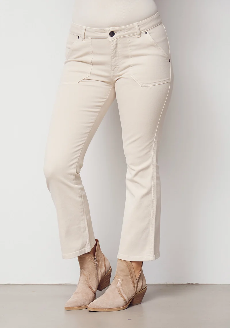 Como Twill Flare Pant - Desert