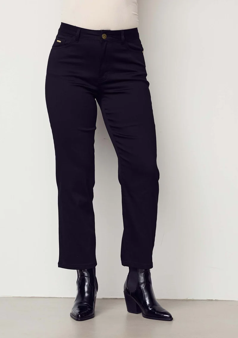 Lido Straight Jeans - Black