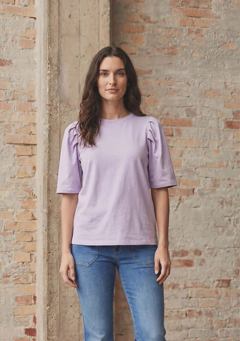 Tinni s/s T-Shirt - Purple Light