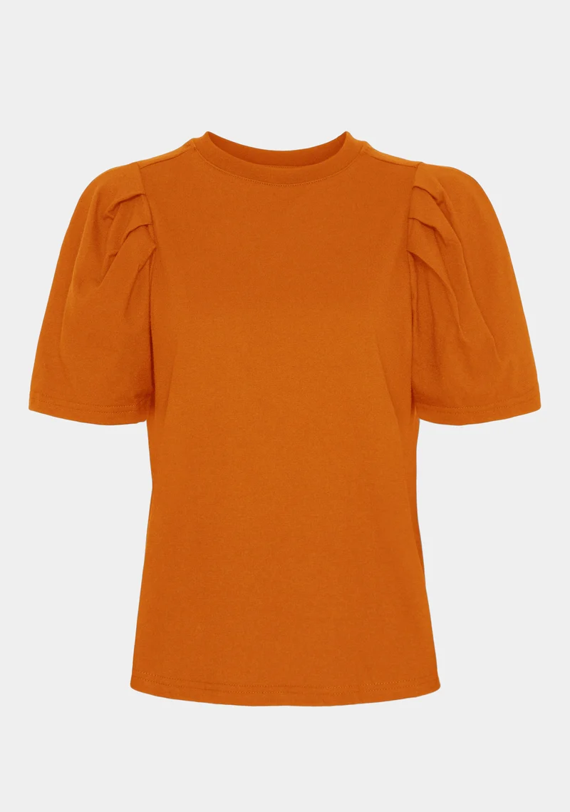 Tinni s/s T-Shirt - Autumn Orange