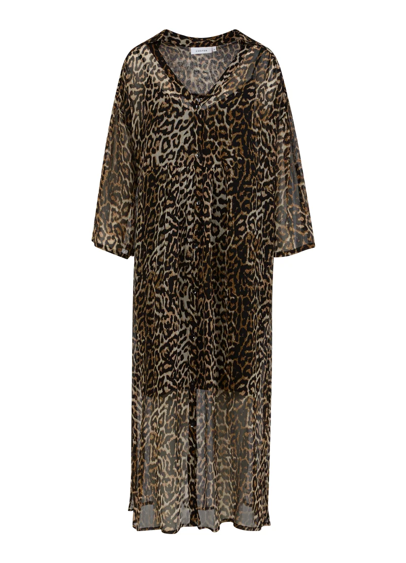 KJOLE MED LEOPARDPRINT - Leo print