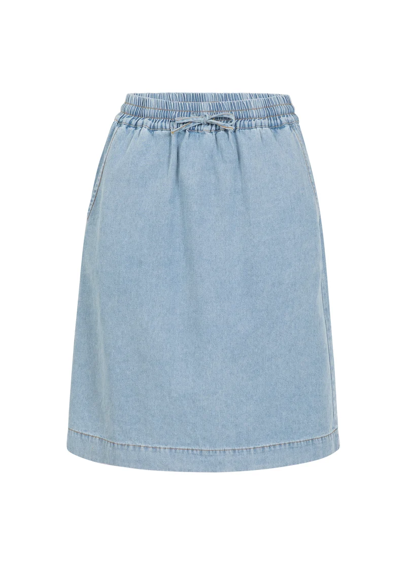 CC HEART ELLIS DENIMKJOL - Blue denim