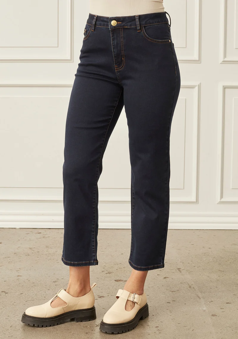 Lido Straight Jeans - Denim Blue Unwashed