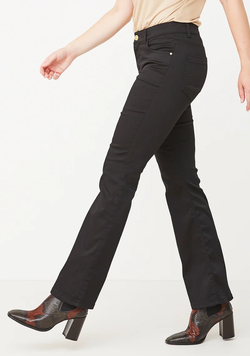 Lido Flare Jeans - Black