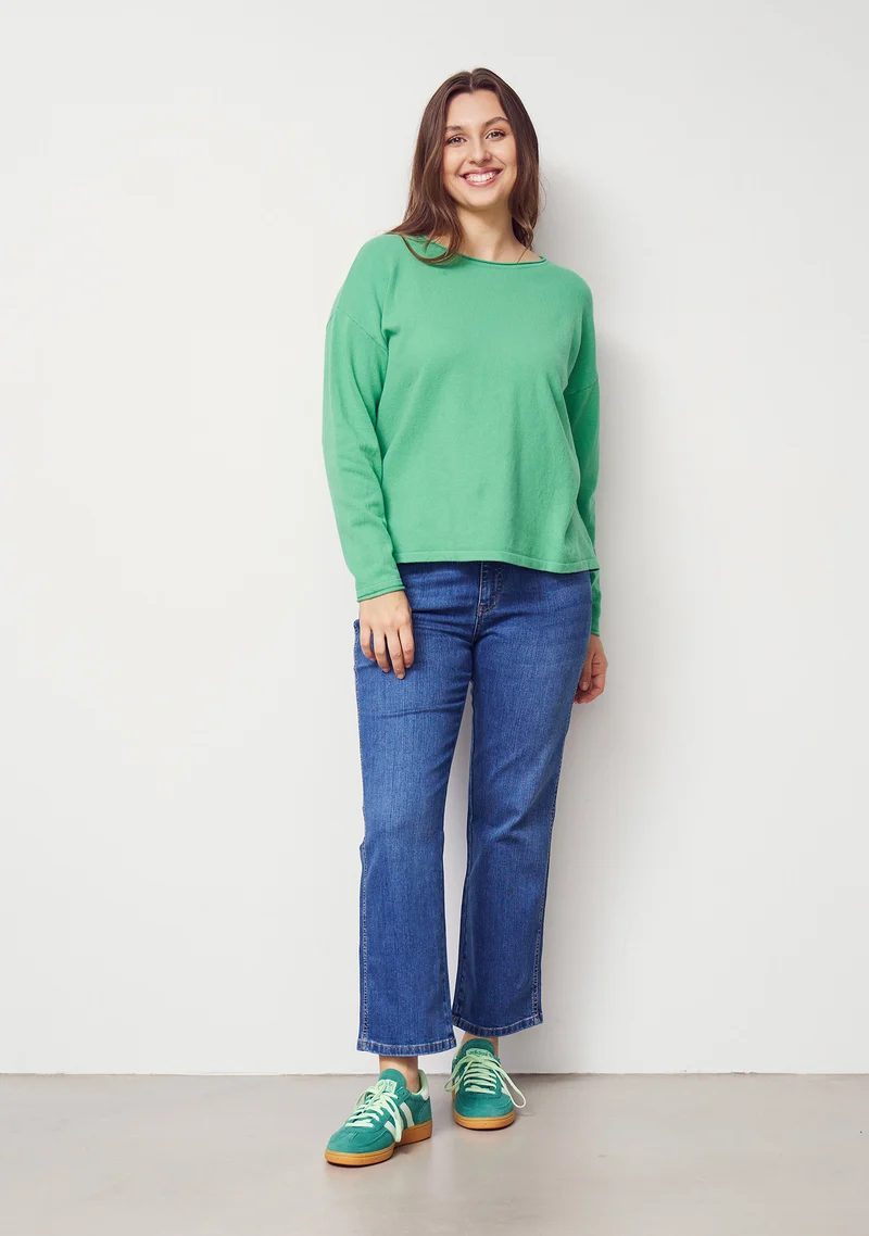 Frigga Knit Pullover - Fresh Green