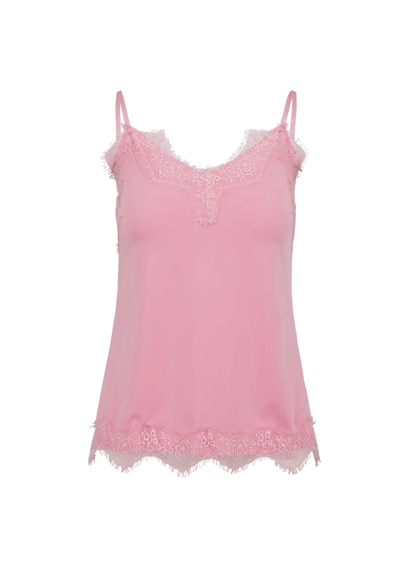 ROSIE lace top - Candy pink