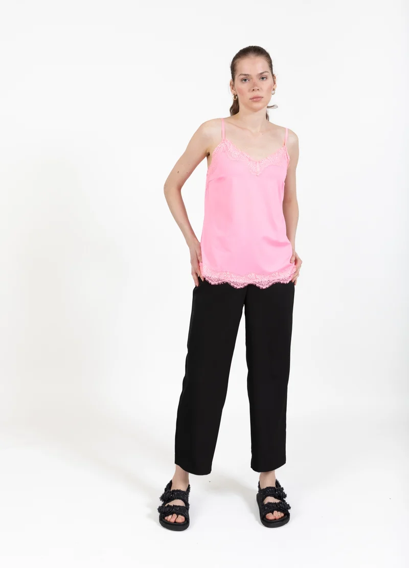 ROSIE lace top - Garden Pink