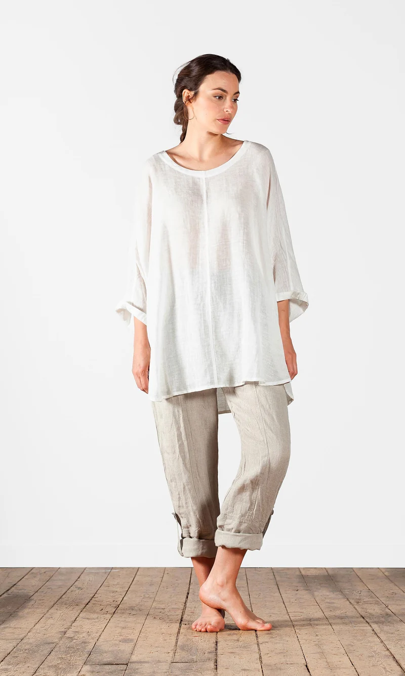 Linnetunika, oversize