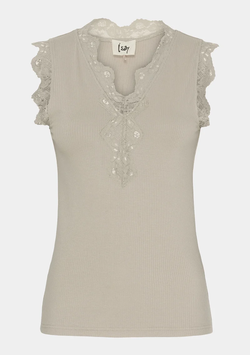 Dee Lace Top - Sand