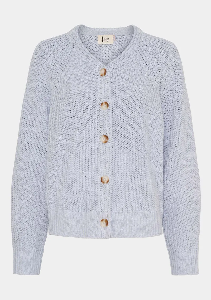 Gunda Knit Cardigan - Light Blue