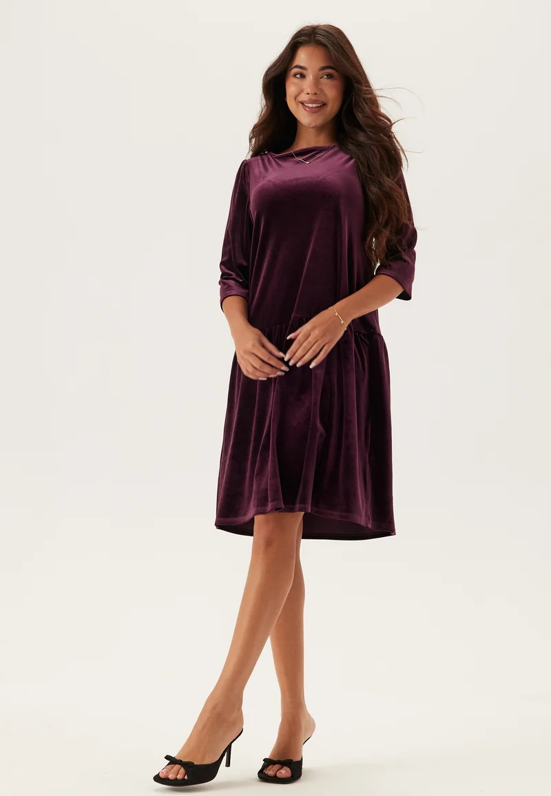 Soft Velvet Dress