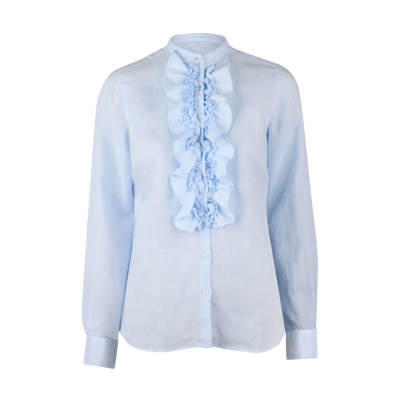 Hillary Blouse - Light Blue
