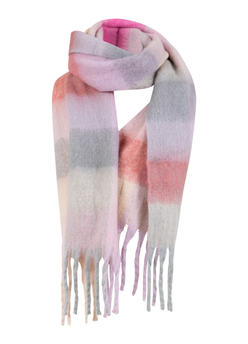 CC HEART STOR RUTIG HALSÖRSLUT - Rose/pink mix