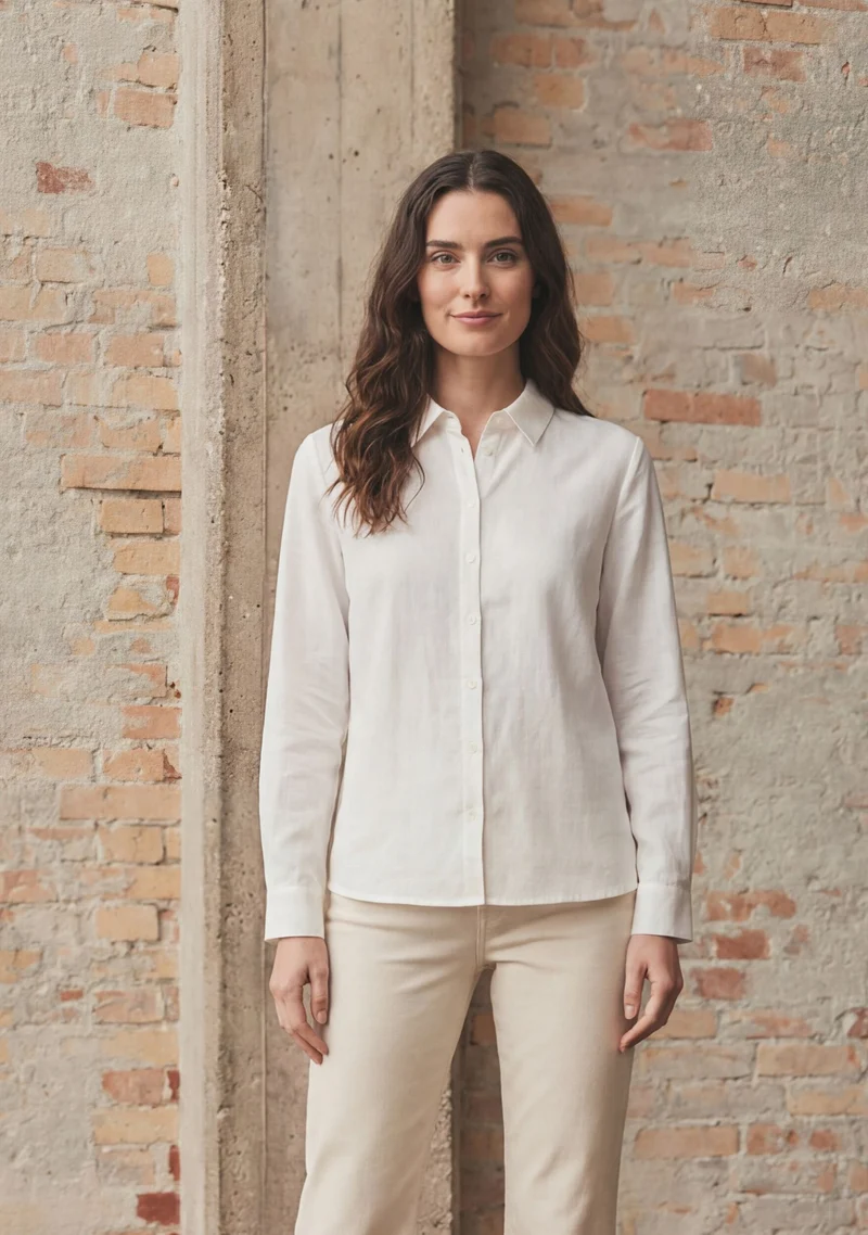 Pearl Basic Shirt - Broken White