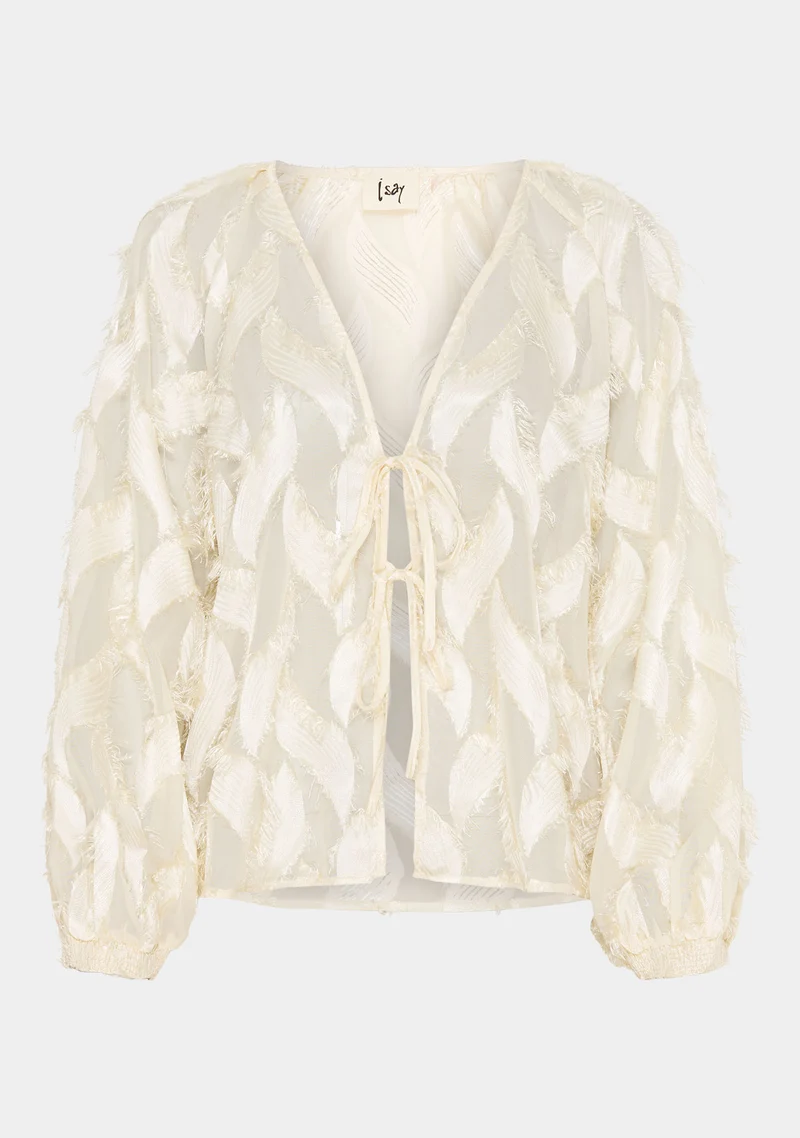 Danja Tie Top - Cream