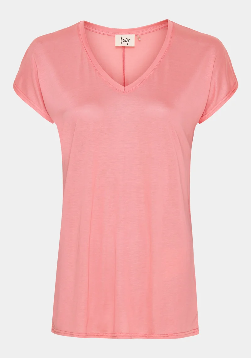 Nugga V-Neck T-Shirt - Autumn Rose