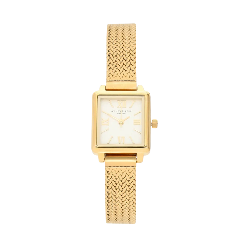 Watch Braided Chain - Gold