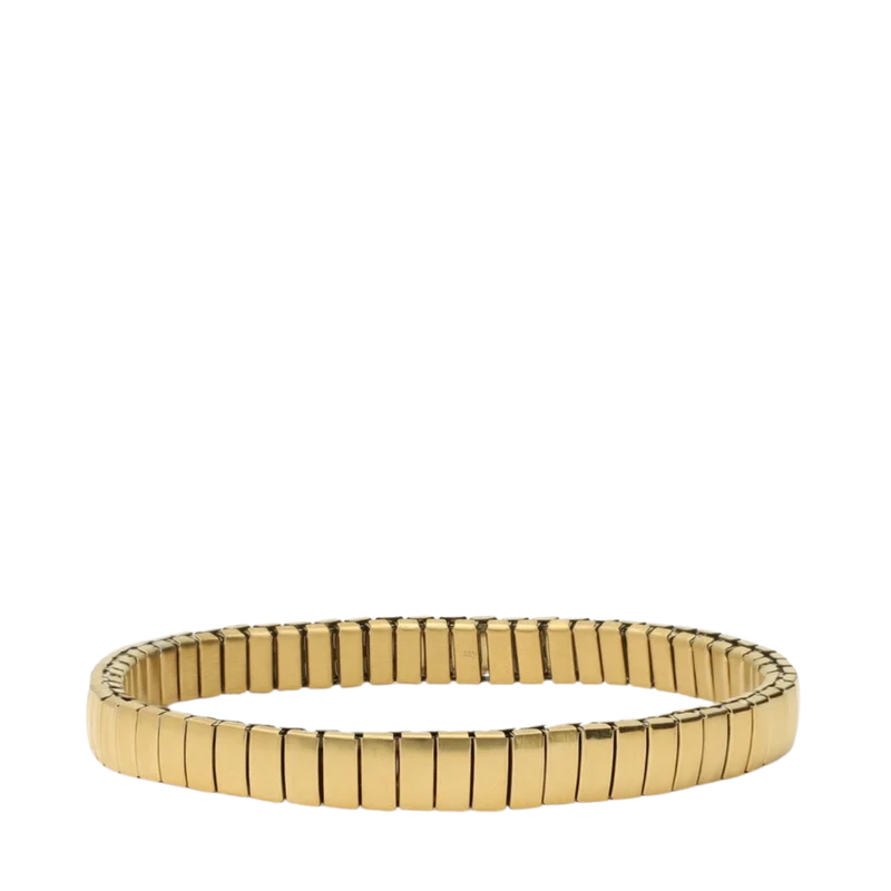 Bracelet Elastic Stripes Small - Gold