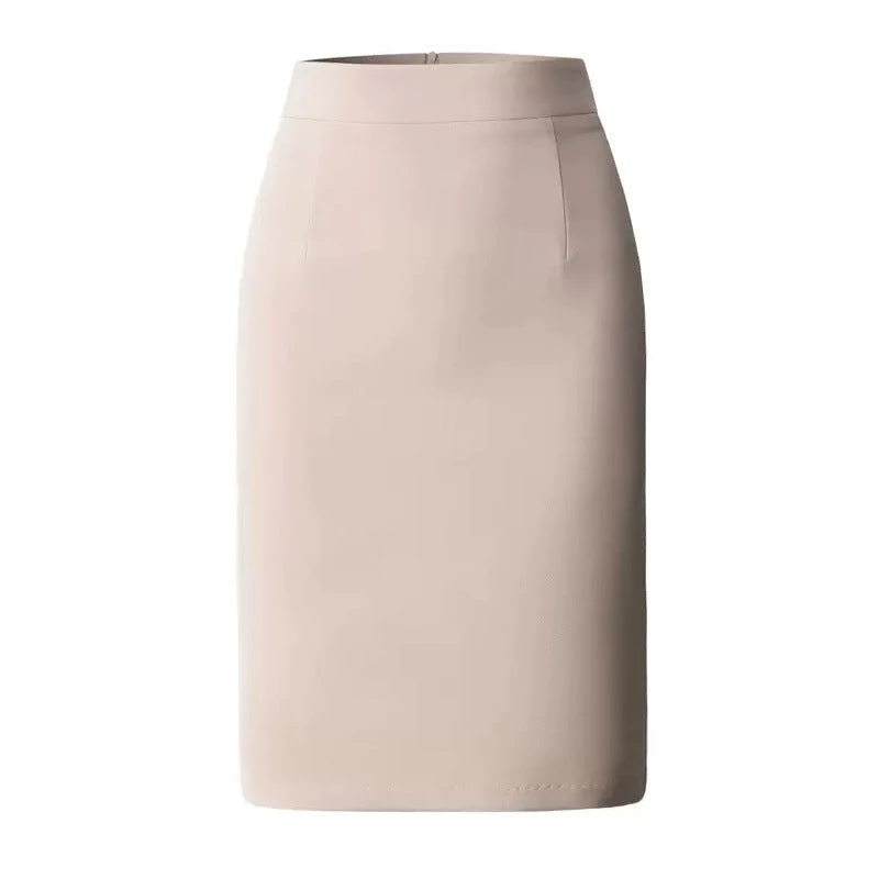 Sophia | Elegant Hög Midja Kontorskjol Med Strömlinjeformad Design