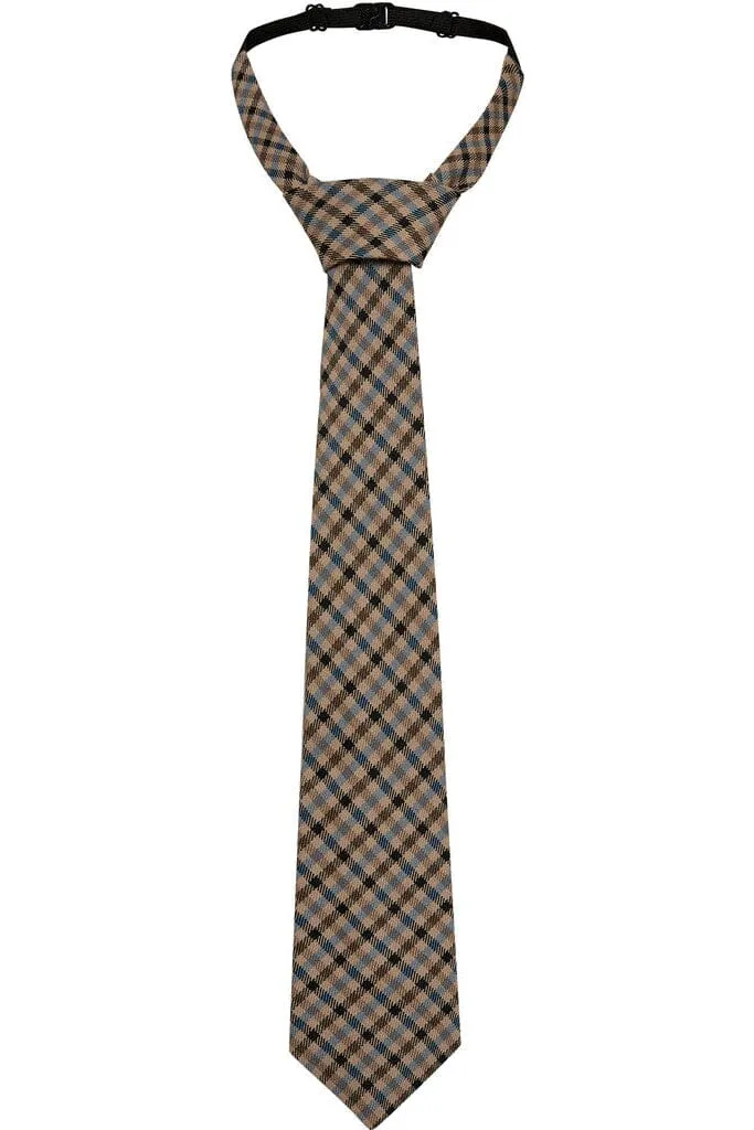 Haute L'Amitié - Check Tie HL10808 - Blue Check