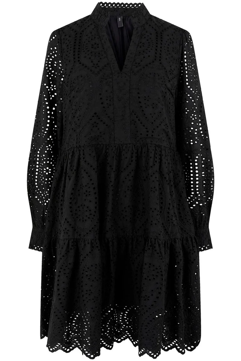 YAS - YasHoli Ls Dress S. - Black