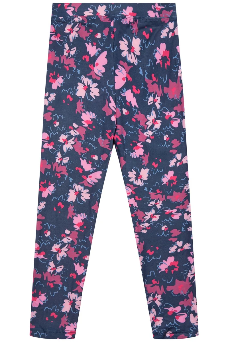 LIBERTÉ Ami - Alma Leggings Kids - Navy Pink Flower