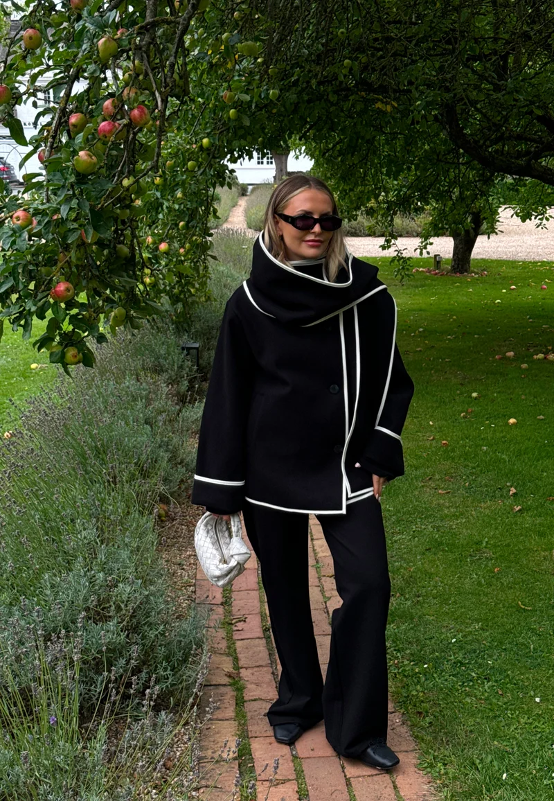 Josefin Scarf Coat