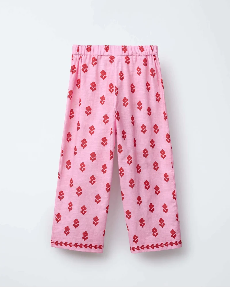 Floral Pant Mint