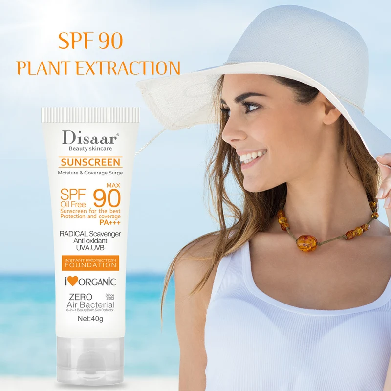 Cross-border Dissar sunscreen anti-ultraviolet skin moisturizing 40g sunscreen wholesale Sunscreen report This product does not support returns without reason for seven days