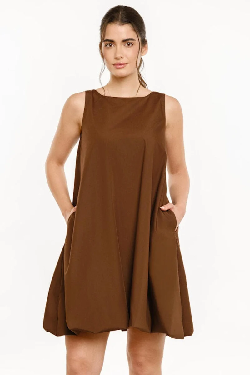 Liberte - Barbel Dress 22275 - Dark Brown
