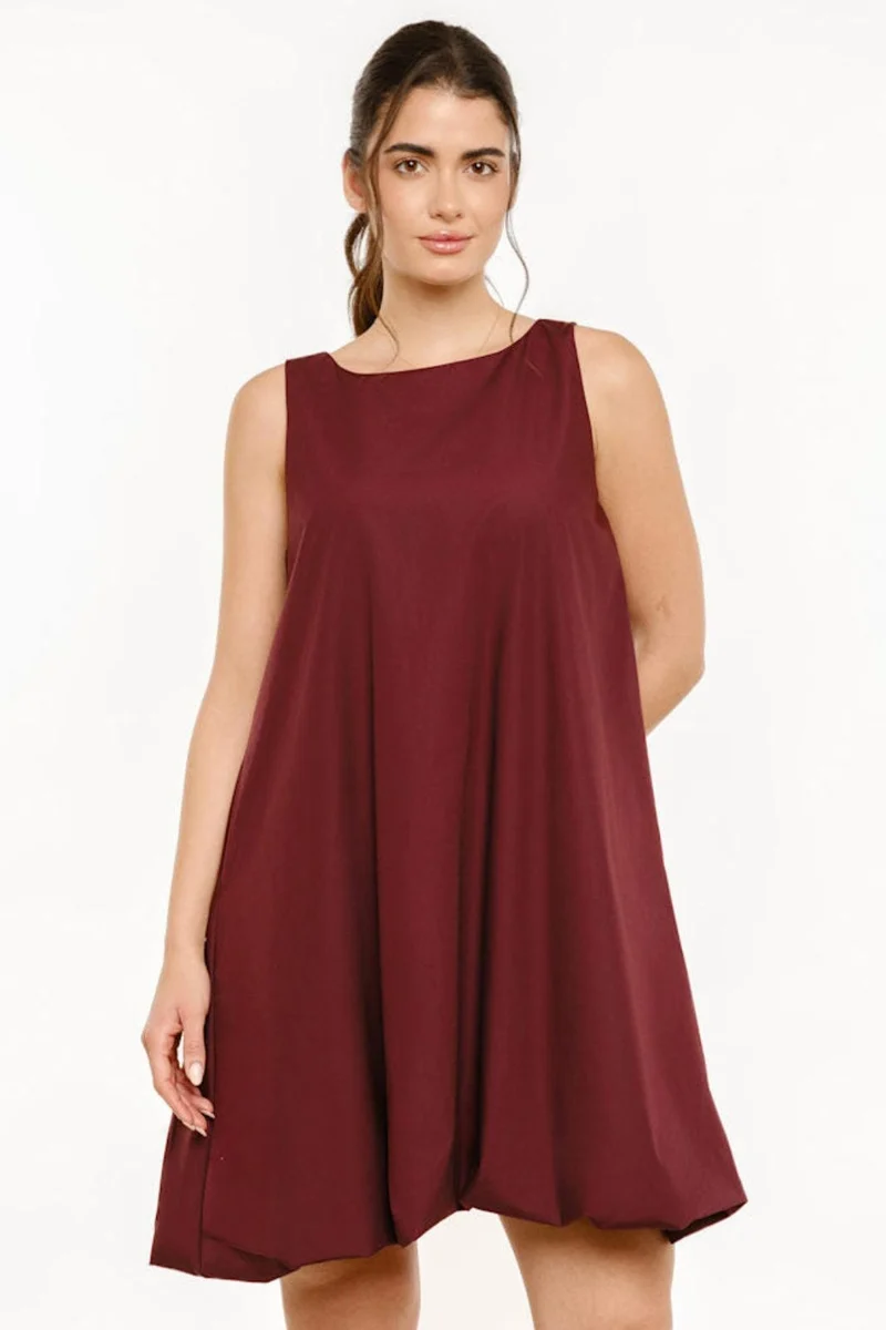 Liberte - Barbel Dress 22275 - Dark Bordeaux