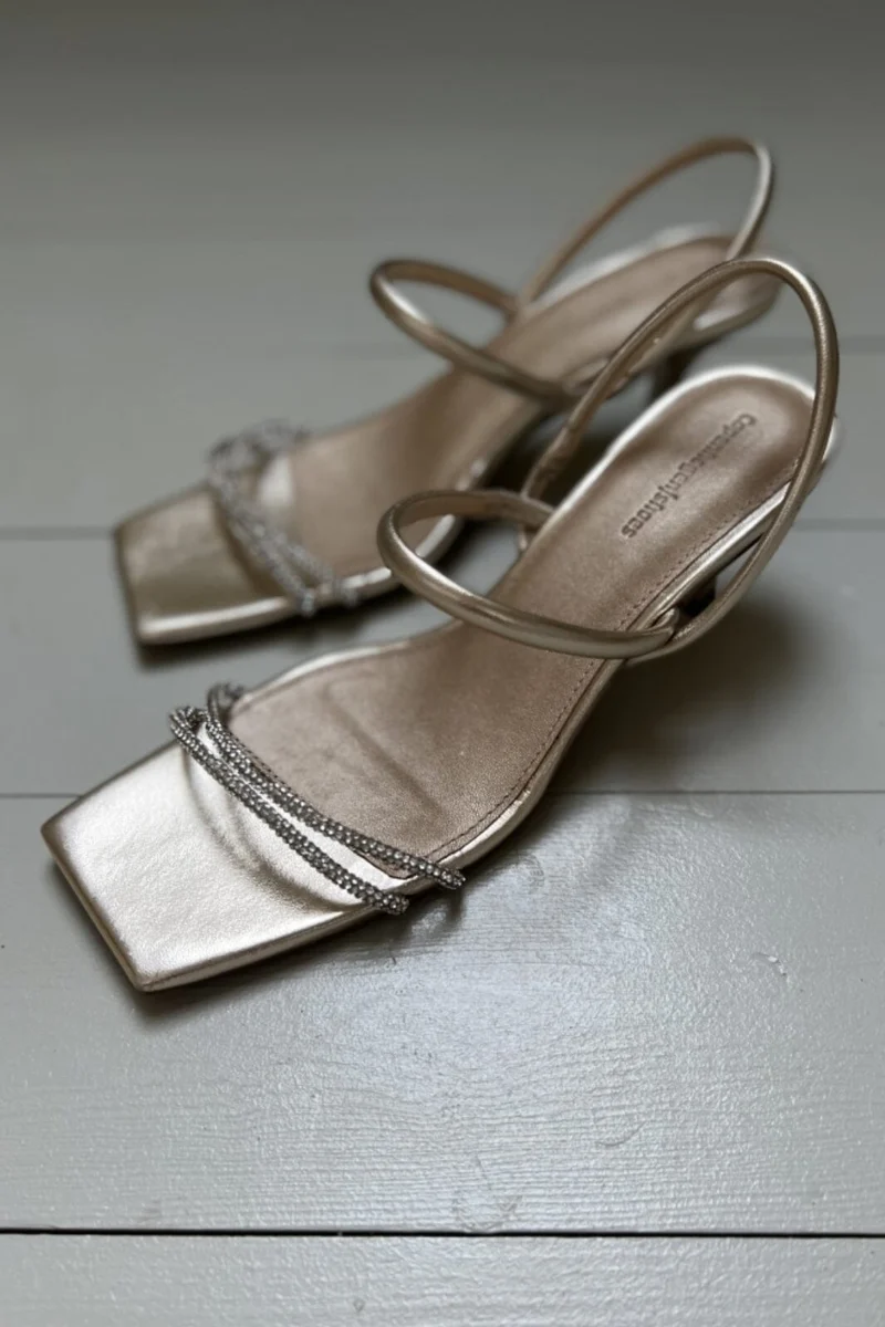 Copenhagen Shoes - Gold And Diamonds - 217 Gold / Diamond