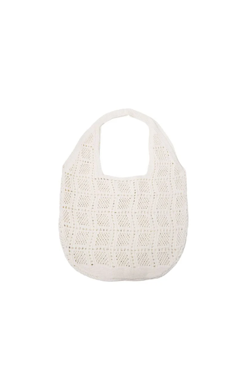Black Colour - Bchenna Shopper 9385 - Off White