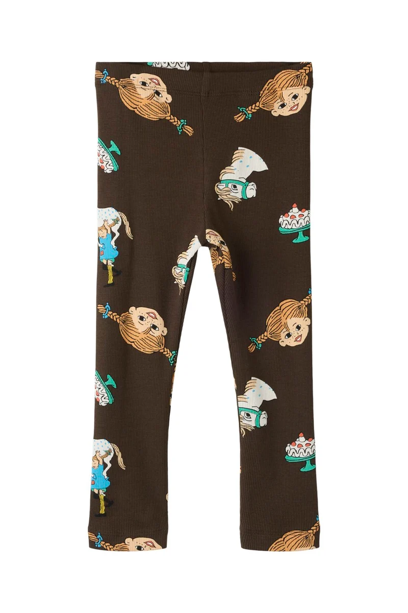 Name It - Nmfsoca Pippi Legging Lnoos Sky - 5157132 Delicioso