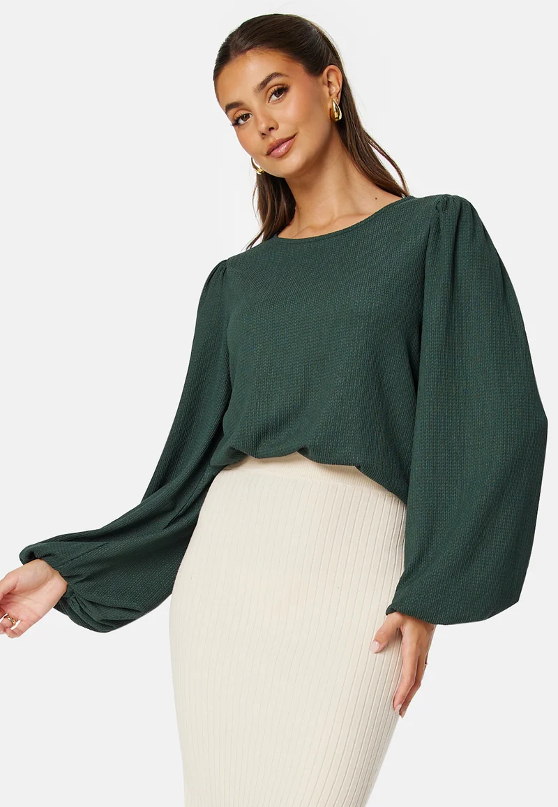 Puff Long Sleeve Blouse