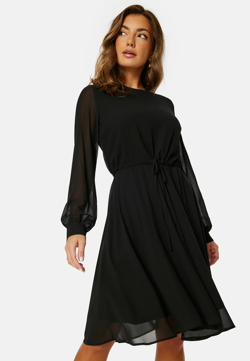 Mila L/S O-Neck Dress