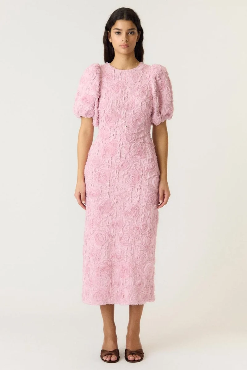 YAS - Yaslinnea 2/4 Long Dress - 5147416 Bleached Mauve